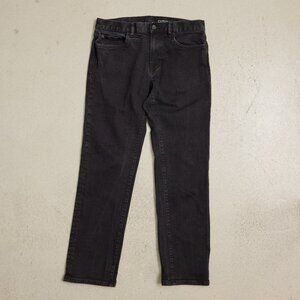 Outerknown Straight Fit Jeans - Black - 32x32